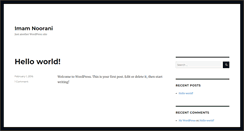 Desktop Screenshot of imamnoorani.net